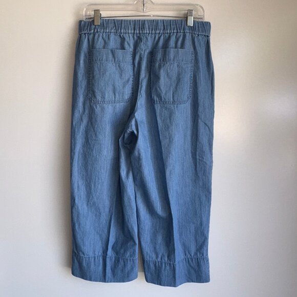 Talbots Light Blue Cropped Pants - Picture 5 of 13
